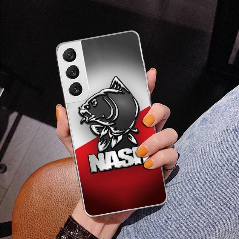 Nash Fishing Art Phone Case For Samsung Galaxy S24 S25 Edge S26 Ultra S23 S22 S21 Plus S20 FE + Personalized Print Cover Galaxy