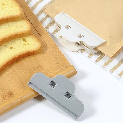 3Pcs Sealing Clip Moistureproof Dustproof Kitchen Uneaten Food Storage Bag Sealer Clamp Kitchen Gadget