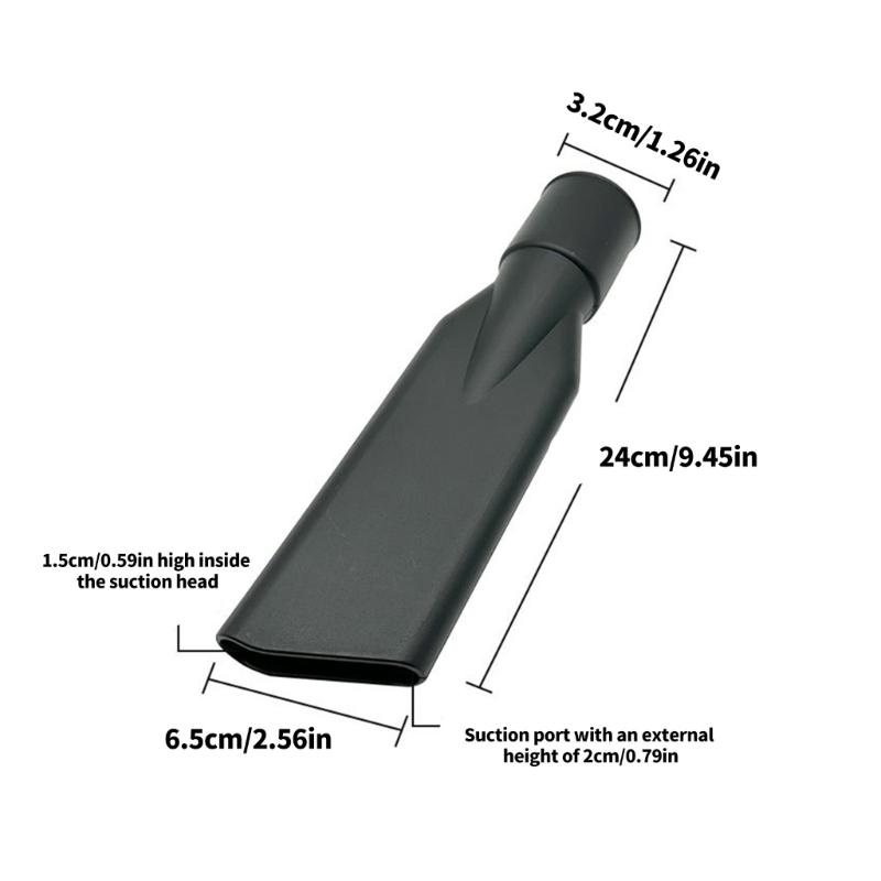 Easy Installation 32mm Flat Nozzle for Vacuum Cleaners for Quick Setups and Immediate Use in Cleaning Applications