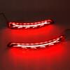 2Pcs LED Rear Fog Lamp Bumper Light For Volkswagen Sagitar 2015 2016 2017 2018 Turn Tail Stop Brake Lamp Reflector lights