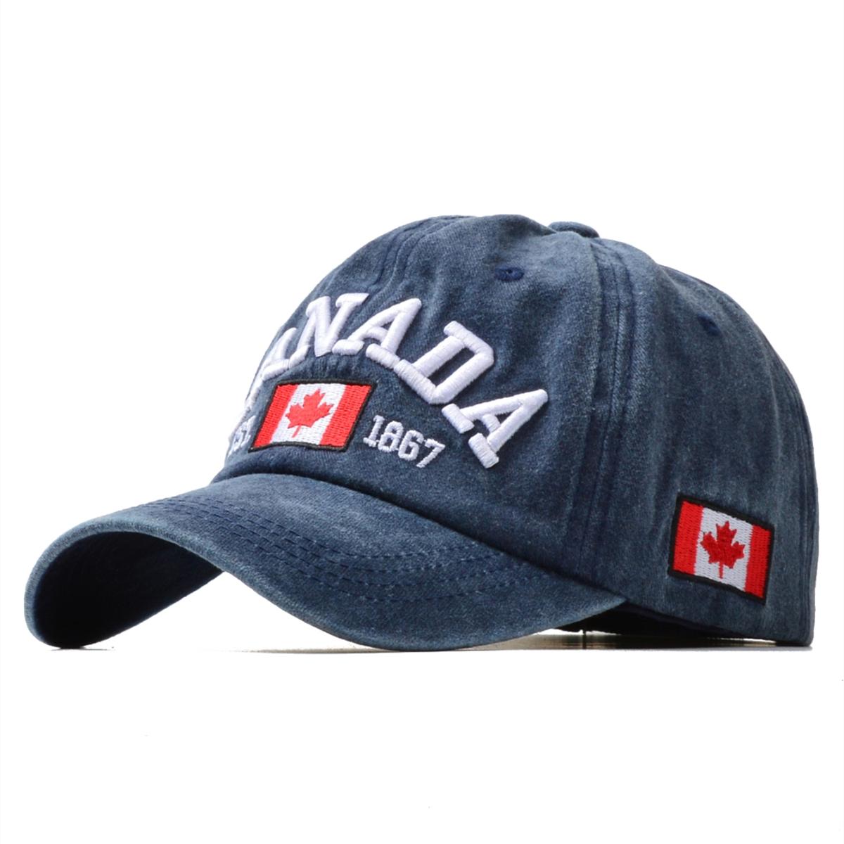 

NORTHWOOD 5 цветов КАНАДА хлопковые бейсболки с вышивкой для мужчин и женщин шапки для папы уличные кепки дальнобойщика 56-60 cm синий