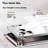 Not Easy to Turn YellowTransparent Ultra-Thin Hard Phone Case for 17 Pro Unisex Anti-Drop, Heat Dissipation, Breathable, Simple