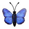 Solar Butterfly Garden Light, Color Changing LED Wall Lamp, Waterproof Outdoor Decoration for Lawn Yard Patio Decor