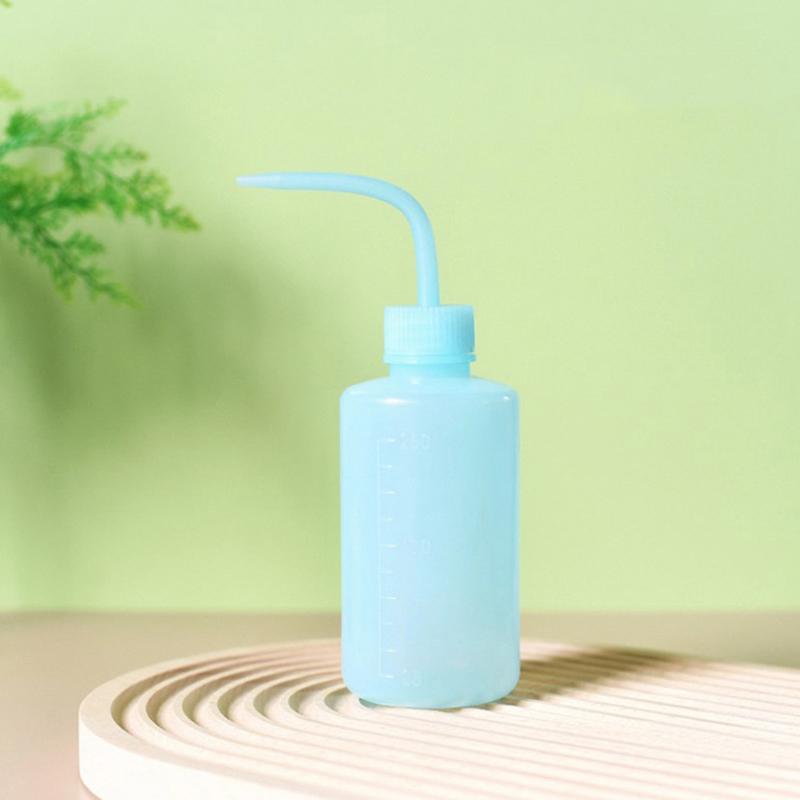 

1 шт. 250 мл флакон для промывки ресниц с локтем флакон для умывания макияжа синий