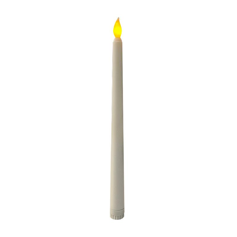 Simulated Long-pole Electronic Candle Light Romantic Atmosphere Decorative Light for Birthday PartiesDesktop Ornament