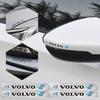 4 Stück Auto-Emblem-Aufkleber Rückspiegel Scheibenwischer-Aufkleber Zubehör für XC90 V90 V60 XC60 V40 S80 S60 S90 C40 XC40 V70 XC70