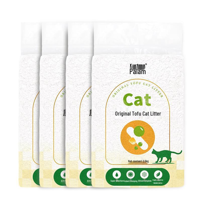 Parlmu Original Tofu Cat Litter - Low Dust & Deodorizing (10kg)
