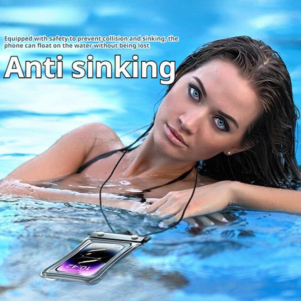 Universal Waterproof Cell Phone Bag Lightweight Portable Shipping Useful Drop Convenient E3A6