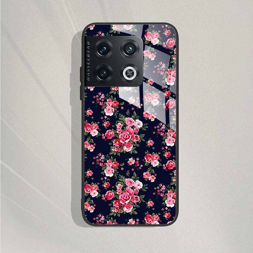 Phone Case For OnePlus 10 Pro Cases Tempered Glass Case Cute Fundas Coque For OnePlus 10T 10 Pro Back Cover Case One Plus 10 T