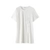 Plus Size Women's T-shirt Vintage Long T-shirt Short Sleeve Tops Summer