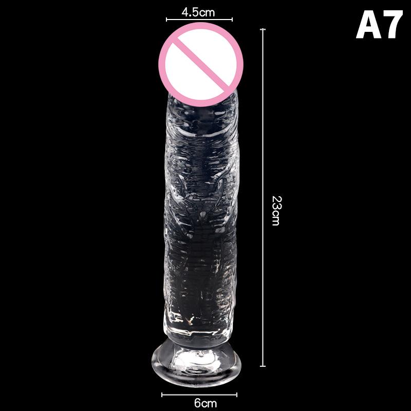 Sex Toys Realistic Waterproof Jelly Dildos With Strong Suction Cup For Women Men Cock Penis G-spot Simulation Massager