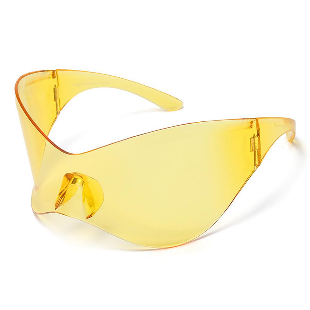 1 Pair Men Y2k Sport Sunglasses Uv400 Protection Safety Cycling Sun Glasses Eyewear For Driving Fishing