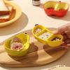 Creative Porcelain Dish Korean Style Cute Fruit Shape Ceramic Household Tableware Barbecue  Pot Sauce Condiment Dishes