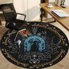 1pc The One Ring Carpet, Round Non-Slip Durable Large Size Office Carpet, Suitable for Office,yy250908043