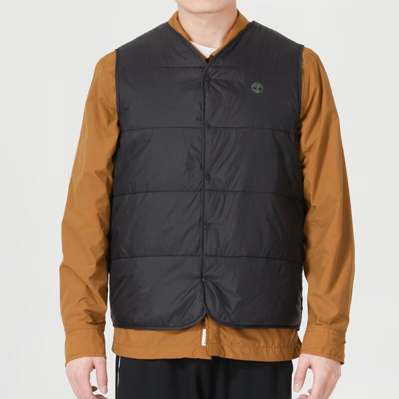 Timberland Solid Color Casual Windbreaker Hooded Two-In-One Multi-Pocket Jacket Men jackets Green A2EQV-U31
