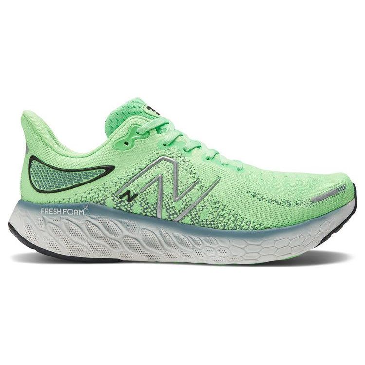 New Balance Fresh Foam X 1080v12 Vibrant Spring Men Sneakers Green Ocean-Grey Black M1080C12
