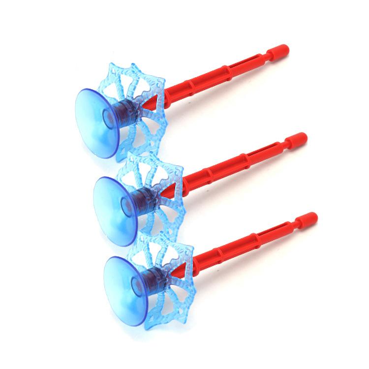 Spider Web Shooter Toy Gun with Gloves for Kids Superhero Role Play Toy with Suction Cups and Ropes for Boys Age 7-14