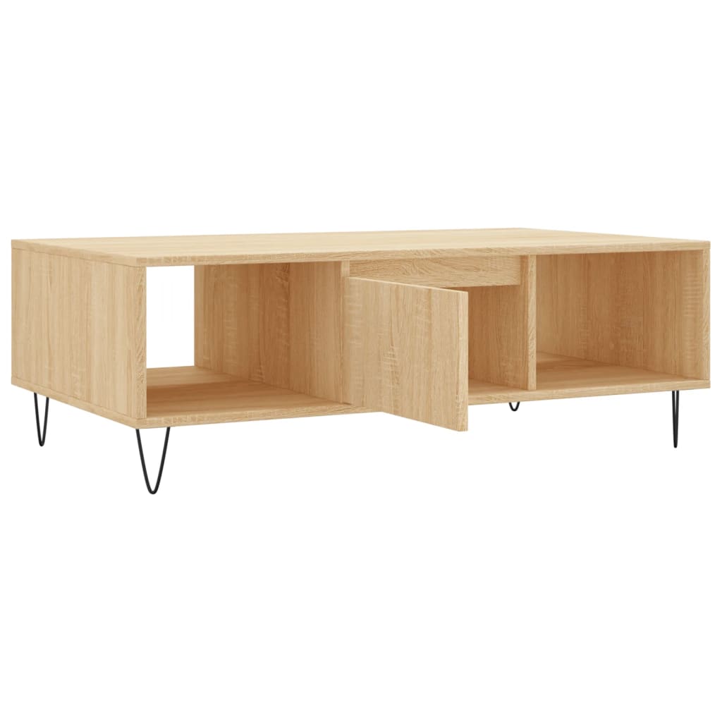  Coffee Table, Sonoma Oak, 104x60x35 Cm