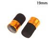 2Pcs Plug Natural Pattern Aluminum Alloy Fishing Tools Fishing Rod Pole Butt Caps Front Cover Stopper Plug End Protective Sleeve