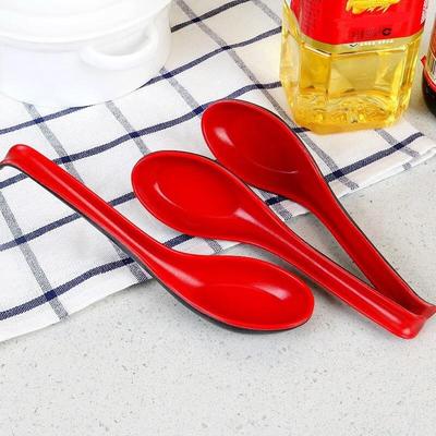 Restaurant Melamine Long Handle Soup Spoon