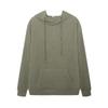 2024 Euro-American Autumn/Winter Knit Hooded Ribbed Kangaroo Pocket Sweatshirt