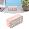 Wireless   Speaker Stereo Sound Noise Cancelling Temperature Display Voice Broadcast FM Radio Mirror Alarm Clock