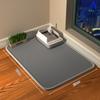 Cat Litter Mat With Gift Double Layer Waterproof Pet Litter Box Mat Non-Slip Sand Cat Pad Washable Bed Mat Clean Pad Products