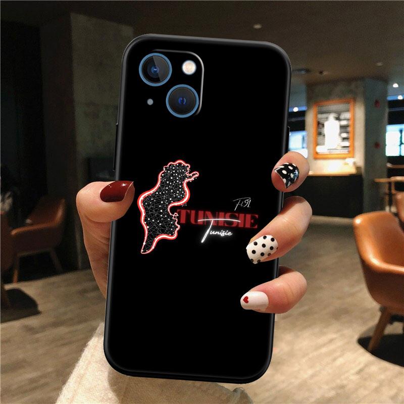 IK72 Tunisian Flag Passport Shell Phone Case for Samsung Galaxy Note 10 20 S23 S24 S25 Ultra FE Plus Edge Lite A02S A35 A07 A17