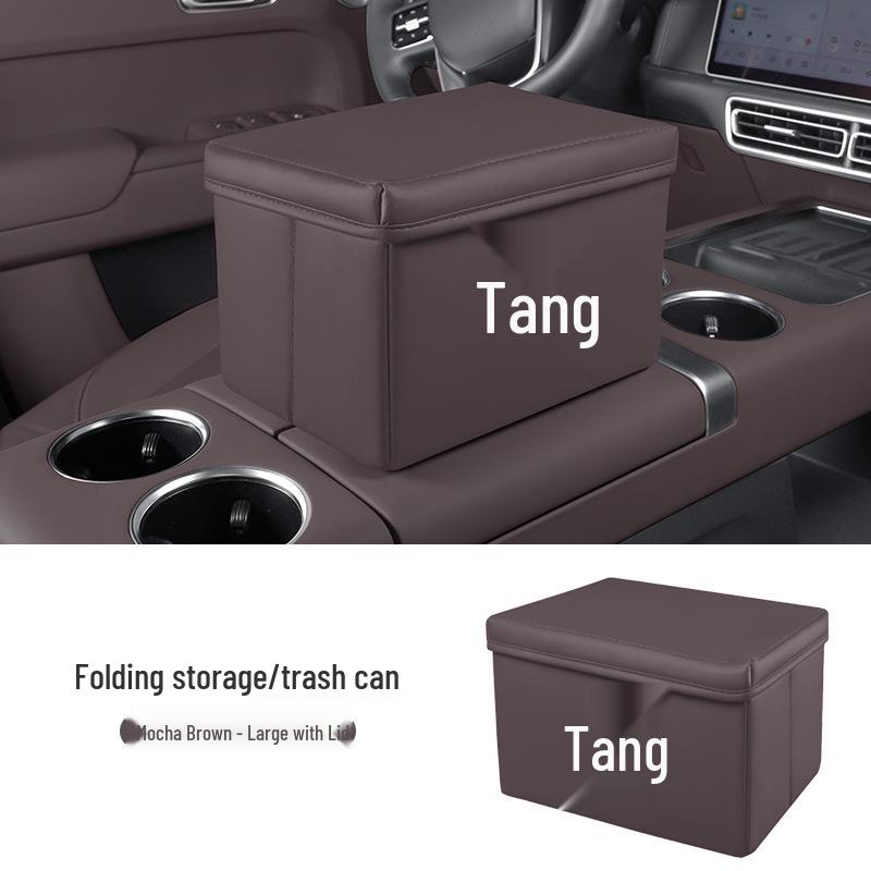 Foldable Car Trash Can and Storage Bag for BYD Tang EV/PRO/PLUS/L