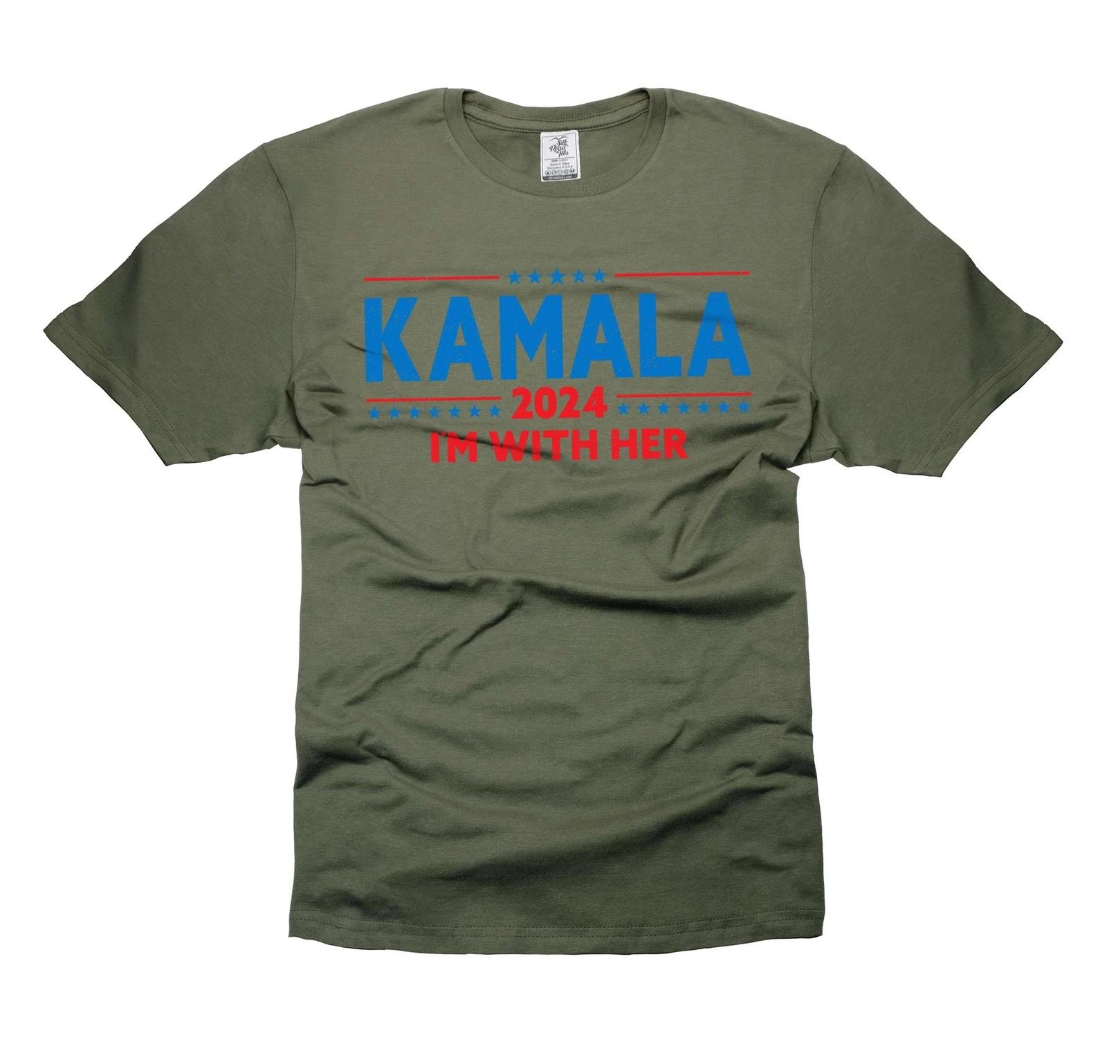I m With her shirt Kamala 2024 Shirt Kamala Harris Election Shirt Democrat Shirt S