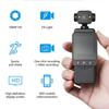 HD 1080P Mini Camera 360 ° Rotating Handheld Action Camera WiFi Sports Wearable Body Camera Travel Bicycle Driver Recorder Outdoor Motion Camera