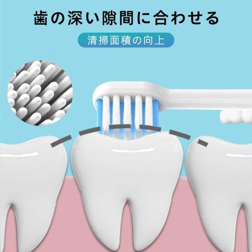 Replacement Brushes for Electric Toothbrushes, Ew-d Series, Plaque Removal, Compatible with Panasonic Electric Toothbrushes, Soft, Ultra-fine Bristles