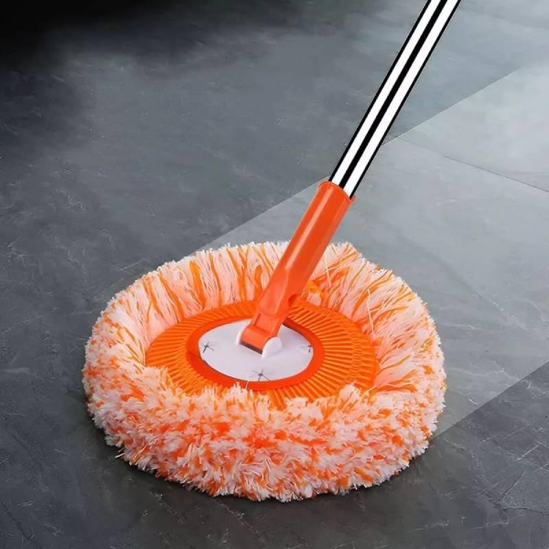 Handle Long Round Wall Cleaning Mop Dry And Wet Ceiling Cleaning Wiper For Home