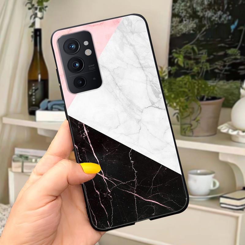 For OnePlus 9RT 5G Case Shockproof Silicone Soft TPU Funda Cases For OnePlus 9RT 9R T 5G Cover Marble Coque OnePlus9RT 6.62inch