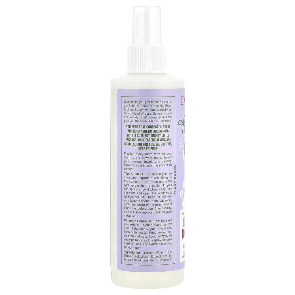 Refreshing Room & Linen Spray, Lavender & Grapefruit, 237Ml(8Fl Oz)
