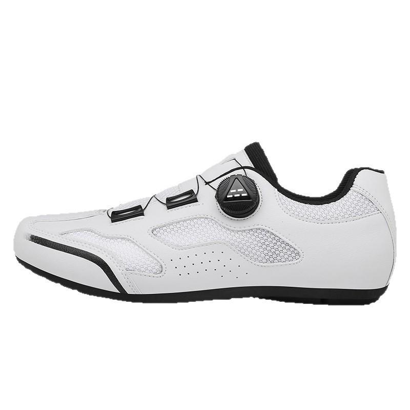 Unisex Cycling Shoes Road Mountain Bikes Hard Sole Breathable Mesh Anti-Slip Pedal Compatible