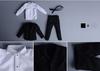[ADWOA] 1/6 Figure Accessories/Men's Gentleman Suit Outfit Set (Head and Body Not Included) Black [Product Contents] Suit + Shirt + Pants + Belt