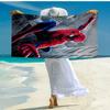 Ultra-Soft Beach Towel with Spider-Man Theme,Ideal for Pool - Camping, Diving - Perfect Travel Essential, Vibrant Beach Towel.
