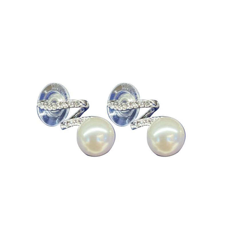 Swarovski Lightweight and beautiful earrings for women, silver 5528447