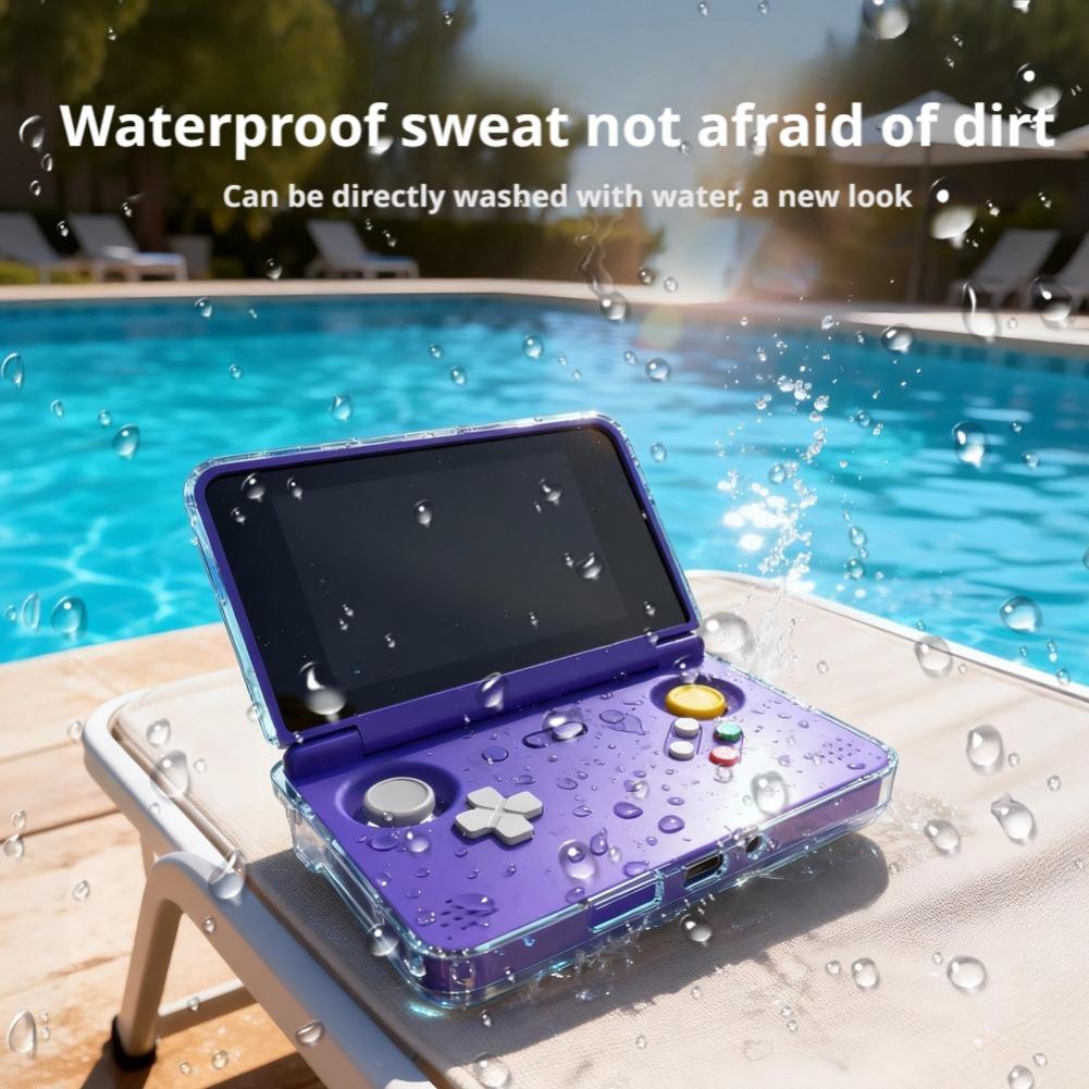 Case For Retroid Pocket Flip 2 Palm Phone TPU Anti-drop Protective Cover For Retroid Pocket Flip 2 Game Console Accessories