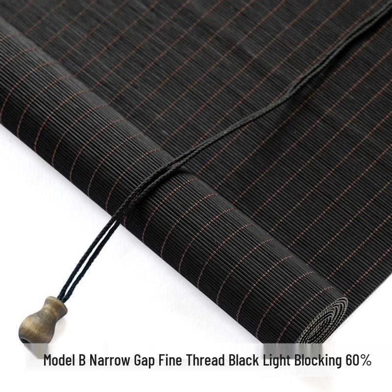 Bambusz rolók nappalikba, erkélyekre és teázókba - Árnyékoló és dekoratív kínai stílusú függöny 120cm Width x 150cm Height