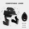 Full Face Dirt Bike Motorcycle Helmets Dual Sports Helmet for Adults Can Be Installed GOPRO DOT Approved Triangle AH609