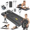Pilates Exercise Board Reformer Pilates Mat Resistance Bands Timer [Reformer1]