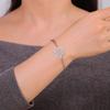 Dawapara Flower of Life Women Bracelet Mandala Sacred Geometry Yoga Meditation Amulet Stainless Steel Jewelry