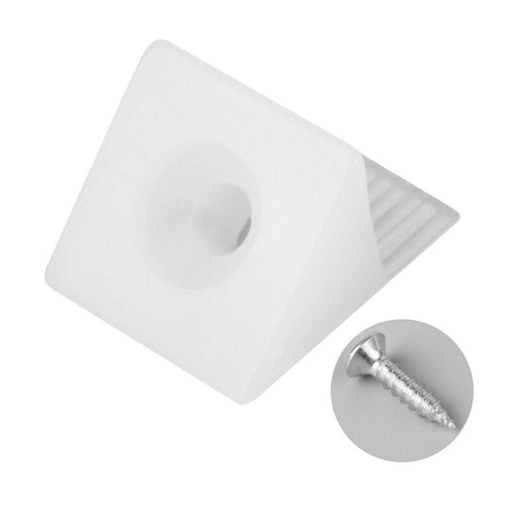 Fixing 15*13*9mm Drawer Chest Bottom Bevel Plate Support Hardware Bracket Mending Wedge Screw