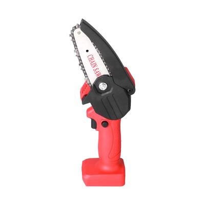Mini Chainsaw Rechargeable Cordless Electric Chainsaw Wood Cutting Pruning Chain Saw for Garden