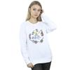 Disney Womens/Ladies Alice In Wonderland Falling Sweatshirt