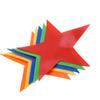 Fivepointed Star Game Toys for Kids Jump Play Mat Sport Team Play Training Toy for Children