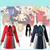 Lycoris Recoil Cosplay-Anzug aus Polyestermaterial für Anime-Events und Kostümpartys