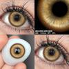 Eyeshare 2pcs Cosplay Gray Contact Lenses Cos Ex Machina Accessories Anime Role Playing Makeup Lens Red Crazy Softlens
